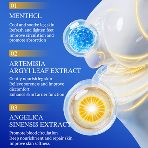 KORMESIC Crema al por mayor de 50g para alivio de venas varicosas, vasculitis, flebitis, arañas vasculares, ungüento y parche para el dolor de venas varicosas - Product Image 4