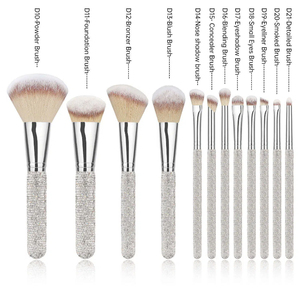 YRX Diamond Diversity Makeup Brushes 12 pcs Makeup Kit Professional Makeup Artist-exclusive Brush Setting Premium Makeup Brush - Product Image 5