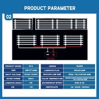 Control remoto programable de silicona para caja de luz con tira de retroiluminación LED de 3000-12000K para caja de luz de techo tensado