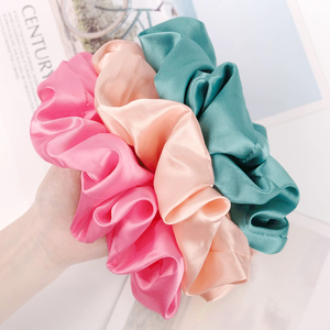 Coleteros de Seda 100% Personalizados con Logotipo, Extra Grandes, Suaves y Lisos, Accesorios para el Cuidado del Cabello Sin Daños, para Moda y Sueño - Product Image 2