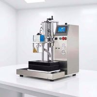 Machine de scellage sous vide semi-automatique de bureau pour couvercles en fer blanc, pour bocaux en verre, directement de l'usine
