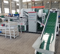 Máquina Trituradora de Alta Eficiencia para Procesamiento Automático de Chatarra de Cobre y Desforre de Cables