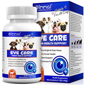 OIMMAI comprimé à croquer antioxydant clair vitamine <span class=keywords><strong>C</strong></span> huile de foie de morue comprimés de soins oculaires supplément de vision pour chien pour la santé des yeux - Product Image 1