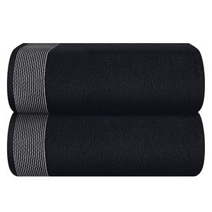 Juego de 2 Toallas de Baño de Algodón para Adultos Belizzi Home, Tamaño Grande 35x70, Ultra Absorbentes, Ecológicas, 100% Reciclables, de Secado Rápido - Product Image 1