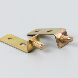 Support d'angle rotatif en acier laminé à froid Li Hai Hardware, type axe, pour support d'étagère de meuble, connecteur pivotant en forme de L - Product Image 3