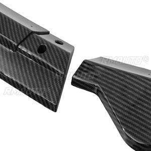 New Car Front Bumper <b>Splitter</b> Lip Spoiler Diffuser Cover Trim Deflector Lips for Mercedes for Benz W205 C-Class Sport 2019-2020 - Product Image 6