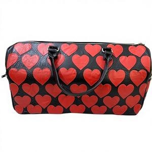 SAC DE VOYAGE/SAC DE SPORT LUXE EN CUIR VÉRITABLE POUR FEMMES, LÉGER, GRANDE CAPACITÉ, EN POLYESTER, AVEC SANGLE D'ÉPAULE AJUSTABLE - PROMOTION VALENTINE'S DAY - Product Image 1