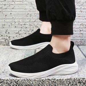 Chaussures de course sportives pour hommes, respirantes, légères, confortables, avec semelle intérieure en EVA, tendance mode printemps-été - Product Image 2