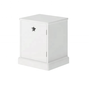 Mobili per bambini moderni in legno bianco fasciatoio con una grande cassettiera - Product Image 4