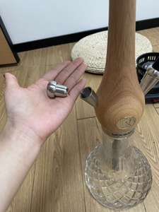 Accesorios <span class=keywords><strong>para</strong></span> Narguile de Alta Calidad, Conector de <span class=keywords><strong>Manguera</strong></span> de Acero Inoxidable, <span class=keywords><strong>Boquilla</strong></span> Metálica <span class=keywords><strong>para</strong></span> Narguile - Product Image 2