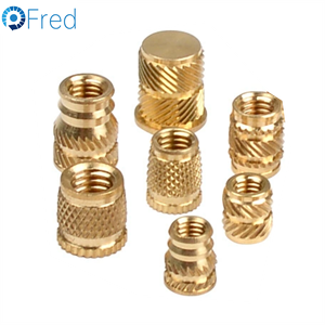 Insertos Roscados de Latón 1/4-20 para Plásticos, Fijación por Calor - Product Image 1
