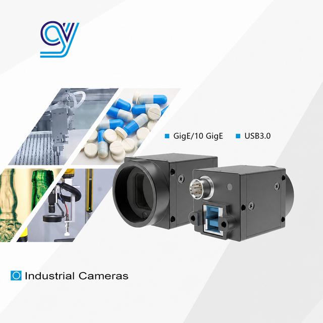 CYCODE High Speed Industrial Camera USB3.0 790fps Vision Inspection CMOS Global Shutter 640x480 C-Mount GenICam SDK