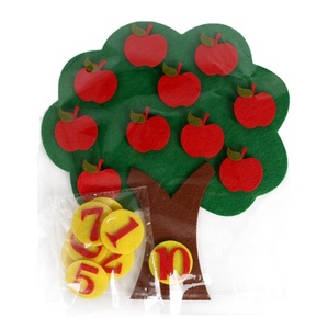 1-10 juguete educativo de <span class=keywords><strong>Montessori</strong></span> rompecabezas para niños hecho a mano DIY juguete jardín zanahoria Apple árbol encuentro enseñanza Digital - Product Image 1