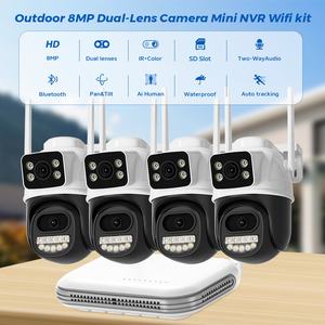 Besders 8MP <span class=keywords><strong>Camara</strong></span> Wifi NVR Sistema de cámara CCTV para interiores Juego de cables Cámara de seguridad inalámbrica de larga distancia <span class=keywords><strong>Eufy</strong></span> - Product Image 2