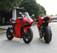 Vente directe usine, stock important, moto électrique tout-terrain à deux roues, classe course, structure stable, rouge et attrayante, à vendre