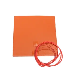 Silicone rubber heating pad heater 300mmx300mm for 3d printer heat bed with NTC 100K