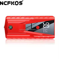 NCFKOS Alimentation d'urgence à batterie au lithium 12V pour automobile Écran LCD 26000mAh Alimentation d'urgence pour démarrage automobile