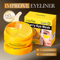 OEM SADOER Patchs Masques Contour des Yeux à la Rose Hydratants, Nourrissants, Anti-Cernes et Anti-Poches