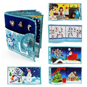 Se busca distribuidor para Montessori libro educativo suave bebé 0-3-6-12-18 <span class=keywords><strong>meses</strong></span> tacto sensación arrugado libro <span class=keywords><strong>de</strong></span> tela - Product Image 2