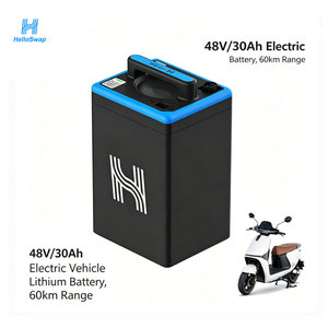 Batterie de vélo électrique intelligente connectée HelloSwap, lithium-ion, charge rapide, 48V - Product Image 1
