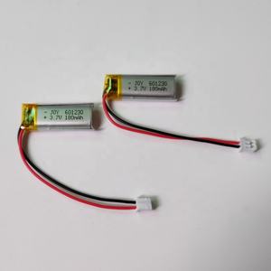 Перезаряжаемая <span class=keywords><strong>3</strong></span>,7 В 180 мАч 601230 литий-полимерная батарея с печатной платой и разъемом в наличии для электронных продуктов - Product Image 5