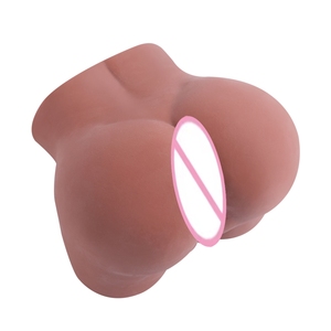 Realistischer, lebensechter, großer, dicker Arsch mit doppelten Akupunkturpunkten & Kanälen, invertierter Flugzeugbecher, wasserdichter männlicher Masturbator - Product Image 2