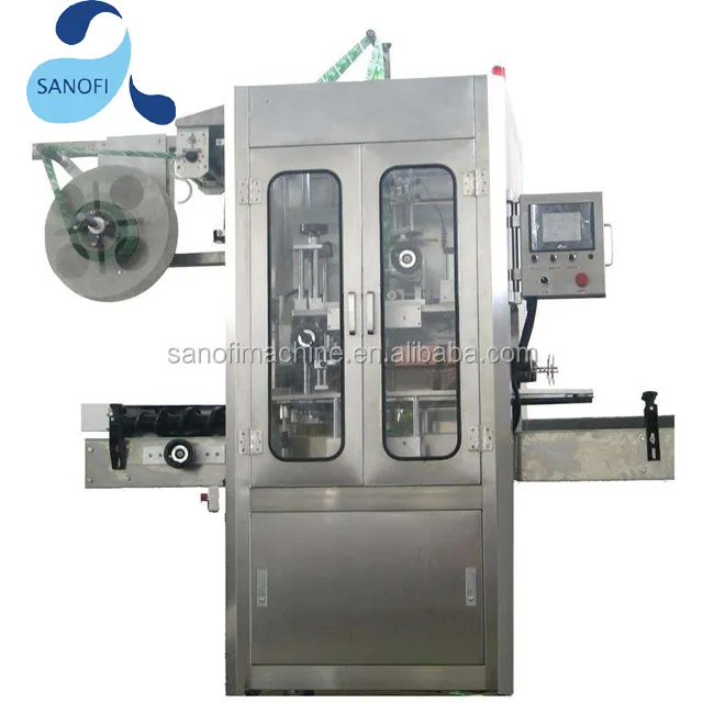 Fully Automatic Round Bottle Pvc Film Shrink Sleeve Labeling Machine For Mineral Pure Water Plastic Products