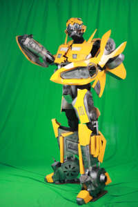 Costume de <span class=keywords><strong>robot</strong></span> transformateur réaliste Cosplay personnalisé pour adultes Costume de bourdon - Product Image 2