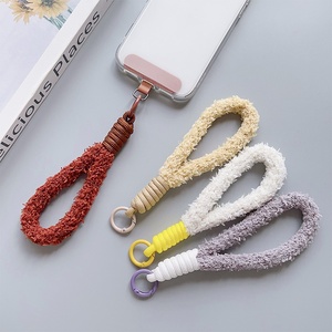 Cordon de téléphone portable, porte-clés pour appareil photo, cordon moelleux pour sac ou gobelet, cordon anti-perte tressé coloré pour téléphone portable - Product Image 1