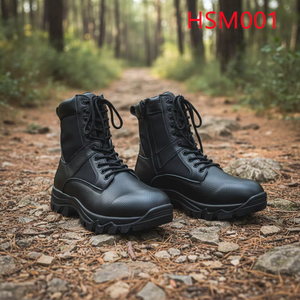 LXG, Bottes de Marche en Cuir Gaufré pour Conditions Difficiles, Semelle Antichoc EVA+Caoutchouc, Bottes Tactiques HSM001 - Product Image 2