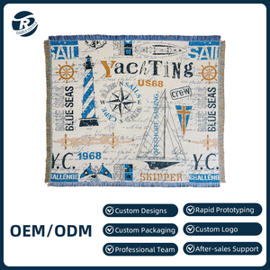 <span class=keywords><strong>Manta</strong></span> Tejida Artística <span class=keywords><strong>Personalizada</strong></span> DaiRui para Vendedores de Etsy, Tapiz Jacquard 100% Algodón con Envío Discreto para Diseñadores - Product Image 1