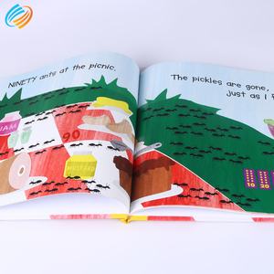 Meilleure Vente Papier D'art <span class=keywords><strong>Dessin</strong></span> Animé Coloration A4/B5 0-4 Ans Bébé Livre Impression Shenzhen Guangdong - Product Image 4
