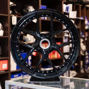 Rines de Carreras de Bronce Pulido Brillante Personalizados, Ruedas Forjadas para Porsche 911 992 Turbo S GT3 McLaren <span class=keywords><strong>720S</strong></span> 750S <span class=keywords><strong>Ferrari</strong></span> 488 - Product Image 5