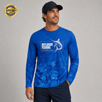 Chemises de pêche personnalisées à sublimation, manches longues, protection solaire UPF 50+, vêtements pour équipes