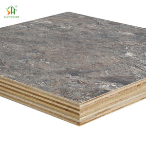 18mm Beech hạt melamine phải đối mặt với ván ép 4x8 văn phòng bàn Máy trạm tiếp nhận Bảng điều khiển - Product Image 5