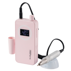 Wholesale 40000RPM Coreless Motor Nail <strong>Drill</strong> Machine Portable Wireless Rechargeable <strong>Pink</strong> Nail <strong>Drill</strong> - Product Image 2