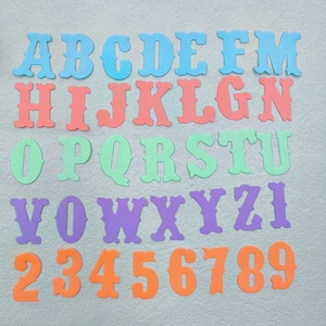 Découpes en métal de lettres et de chiffres pour la fabrication de cartes, <span class=keywords><strong>pochoir</strong></span> artisanal pour scrapbooking fait main, matrices de découpe pour la fabrication d'album photo - Product Image 5