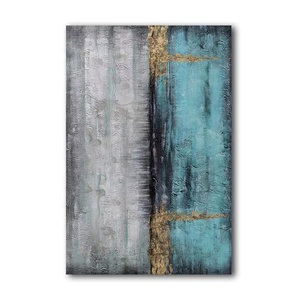 Quadro Astratto Dipinto a Mano su Tela Testurizzata 90x60 cm, Decorazione Moderna per la Casa, Ecologico, SOA Arts - Product Image 3