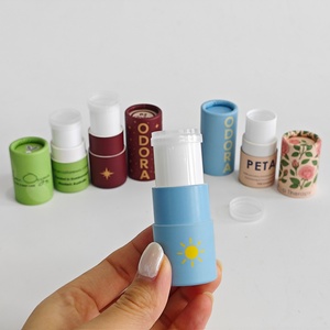 Envase de Tubo de Papel Biodegradable de 10 ml de Diferentes Colores y Buena Calidad para Cosméticos, Envase Retráctil para Bálsamo Labial - Product Image 6