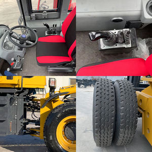 Nueva carretilla elevadora todoterreno Carretilla elevadora todoterreno diésel de 10 toneladas con horquilla ajustable - Product Image 6
