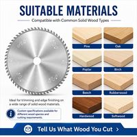 Lame de scie à découper le bois massif de qualité industrielle la plus vendue, à pointe en carbure de précision, durable, pour usine de meubles