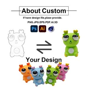 Juguete Sensorial de PVC con Forma de Dragón Explosivo para Aliviar el Estrés, Antiestrés, Personalizable en Color - Product Image 3