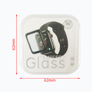 XOWO Protector de pantalla de película de vidrio templado para Apple Watch SE/Series 1/2/3/4/5/6 TPU resistente a los arañazos sin burbujas - Product Image 6