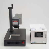 Mesin 3W untuk serat Laser ukiran dalam untuk kulit plastik akrilik multi bahan profesional UV serat Laser menandai