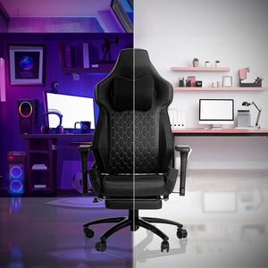 Chaise de bureau ergonomique de grande taille, confortable, avec siège plus large, support <span class=keywords><strong>lombaire</strong></span> massant, chaise de jeu pour Silla Cadeira <span class=keywords><strong>Gamer</strong></span> - Product Image 1