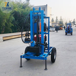 Буровая установка на дизельном топливе от производителя, для бурения на глубину до 100 метров, для бытового использования и орошения сельскохозяйственных угодий - Product Image 2