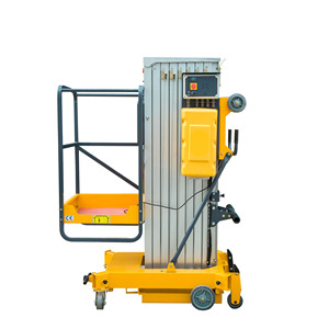 Escalador eléctrico YSJ de alta calidad al por mayor, elevador de mástil Vertical de aleación de aluminio, elevador para exteriores, monorriel móvil grande - Product Image 6