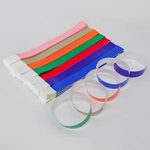 Custom Logo Disposable Laser Printable <b>Tyvek</b> Wristbands Waterproof and Tear-Resistant Promotional <b>Paper</b> Wristbands with Logo - Product Image 4