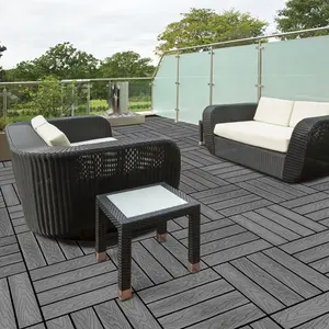 Diy Vloer Wpc Terras Tegels Decking Hout Kunststof Composiet