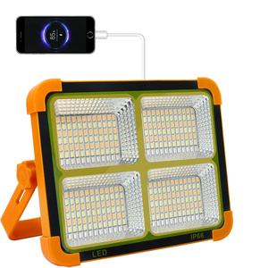 Wholesale Africa 5000W Multifunctional Outdoor Portable Waterproof LED Solar Light USB Rechargeable Emergency Camping Fishing - Product Image 1